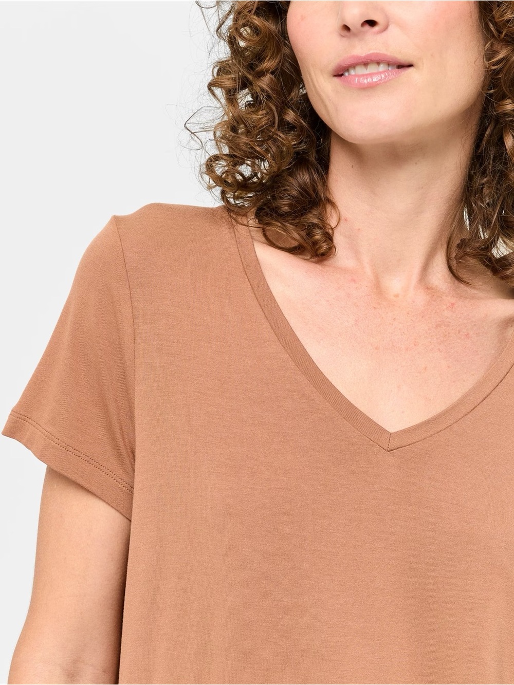 A New Day V-Neck Short Sleeve Tee